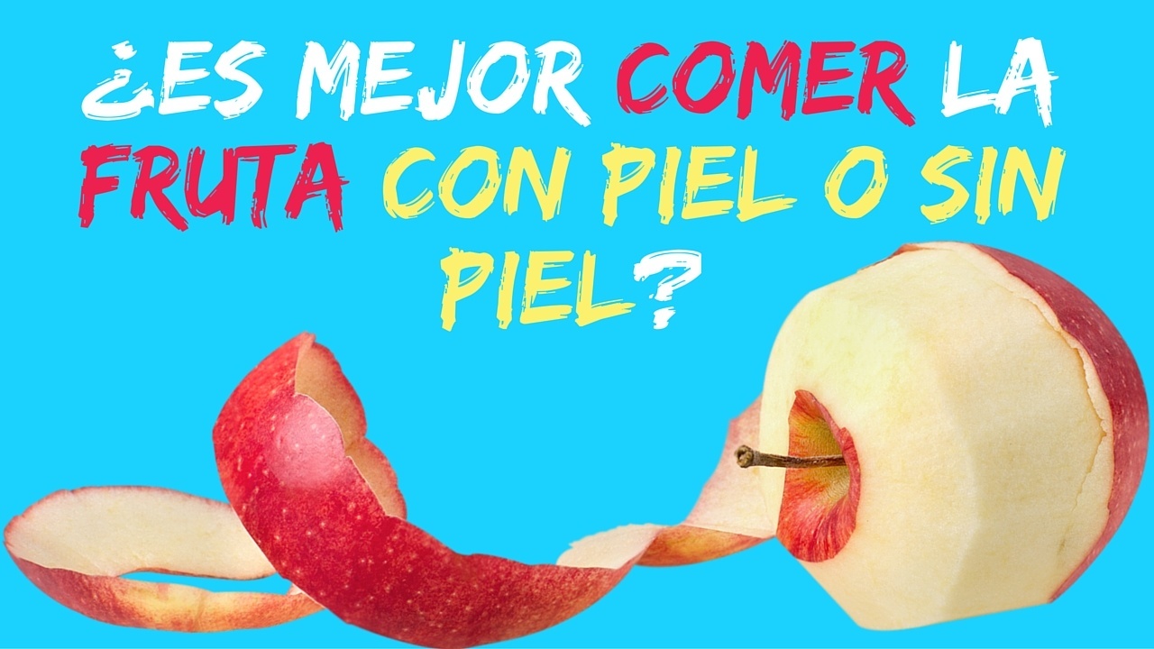 fruta piel